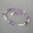 "Light Purple Crystal" Amethyst Silber Collier