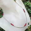 "Oriental Ruby" Silberkette mit Rubinen VERKAUFT