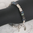 "Blue-Green Ring" Labradorit Silber Armband