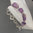 "Light Purple Crystal" Ametrin Armband