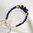 "Triangular Egypt Blue" Lapislazuli Armband vergoldet